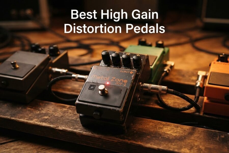 Best High Gain Distortion Pedals