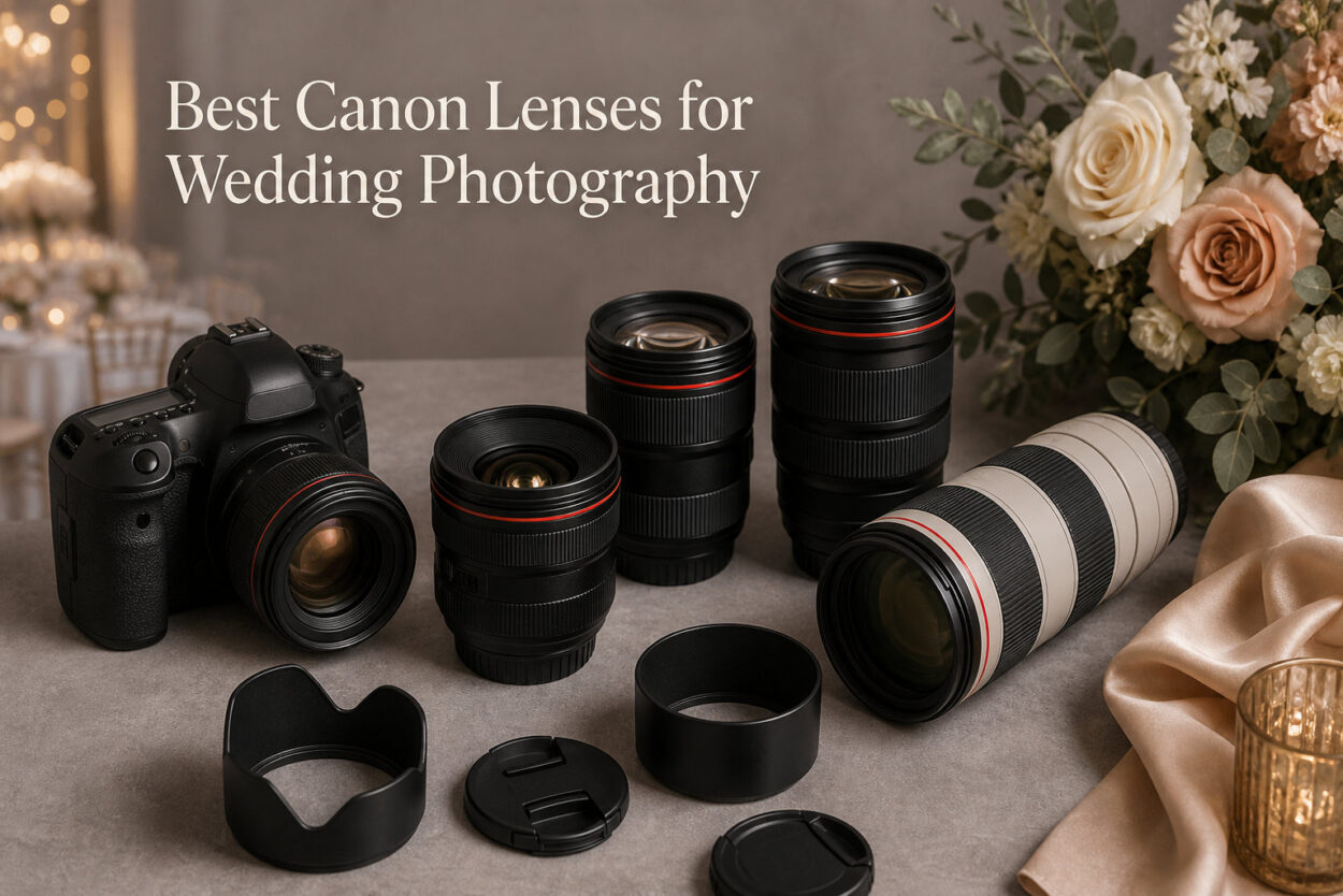 Best Canon Lenses for Wedding Photography