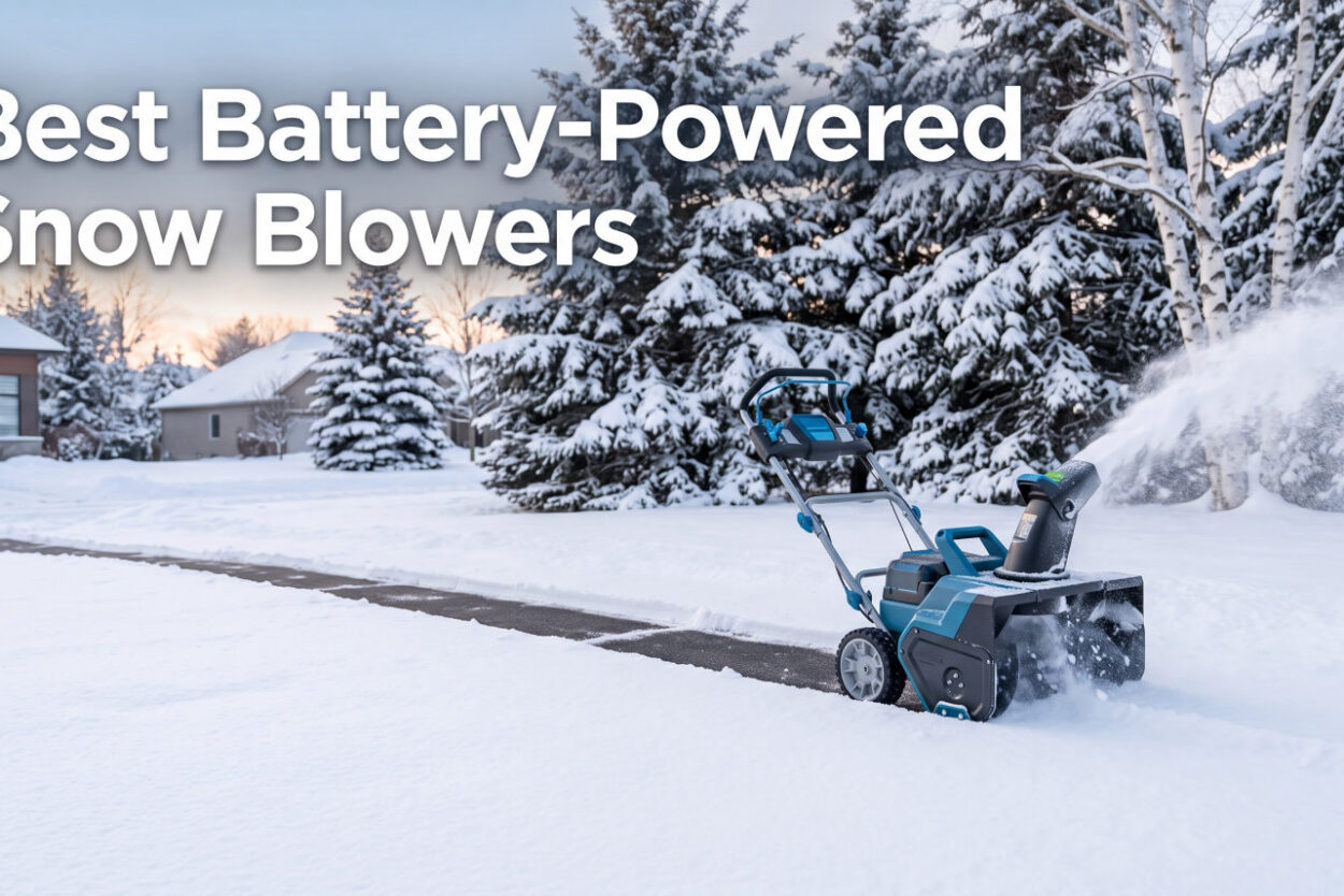 Best Battery-Powered Snow Blowers
