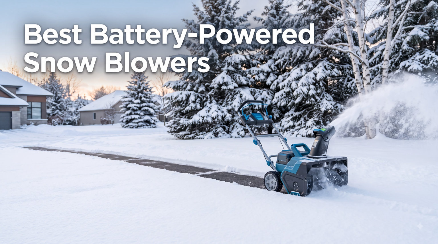 Best Battery-Powered Snow Blowers