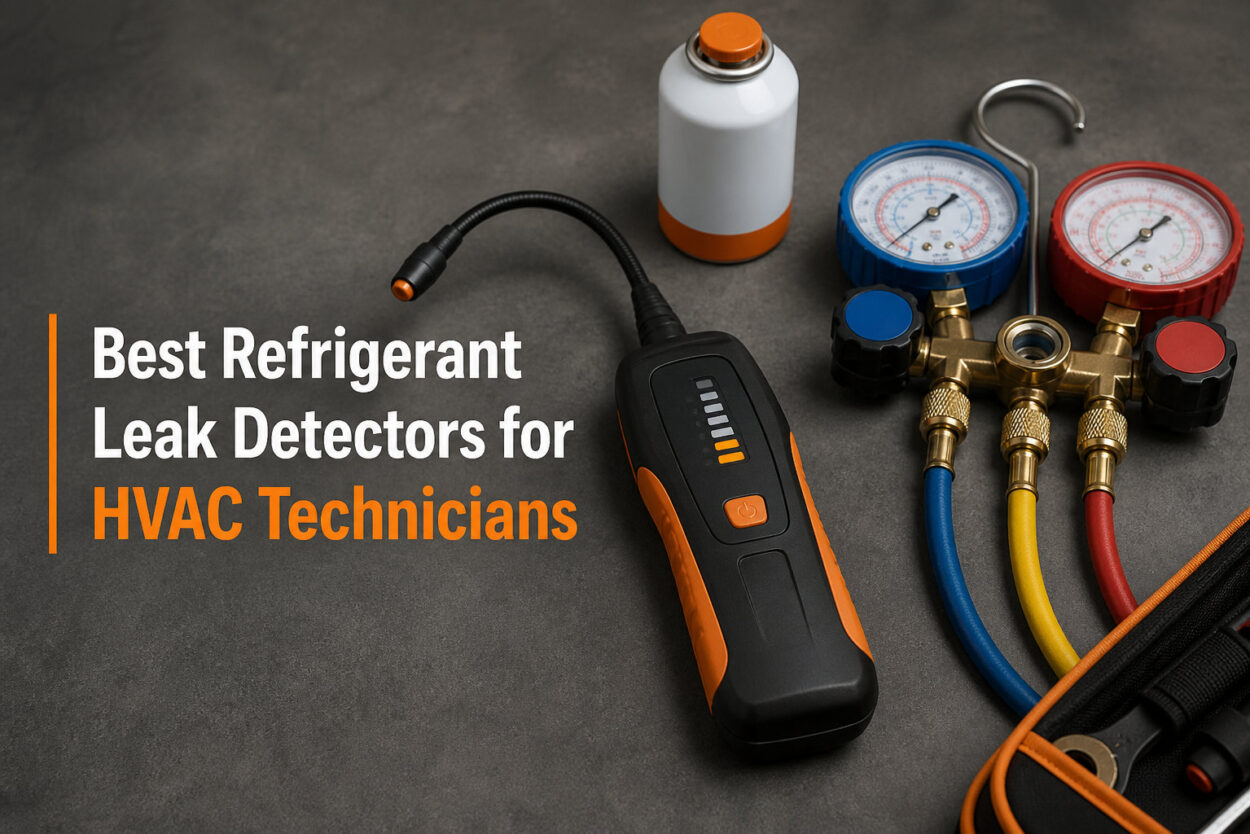 Best Refrigerant Leak Detectors for HVAC Technicians