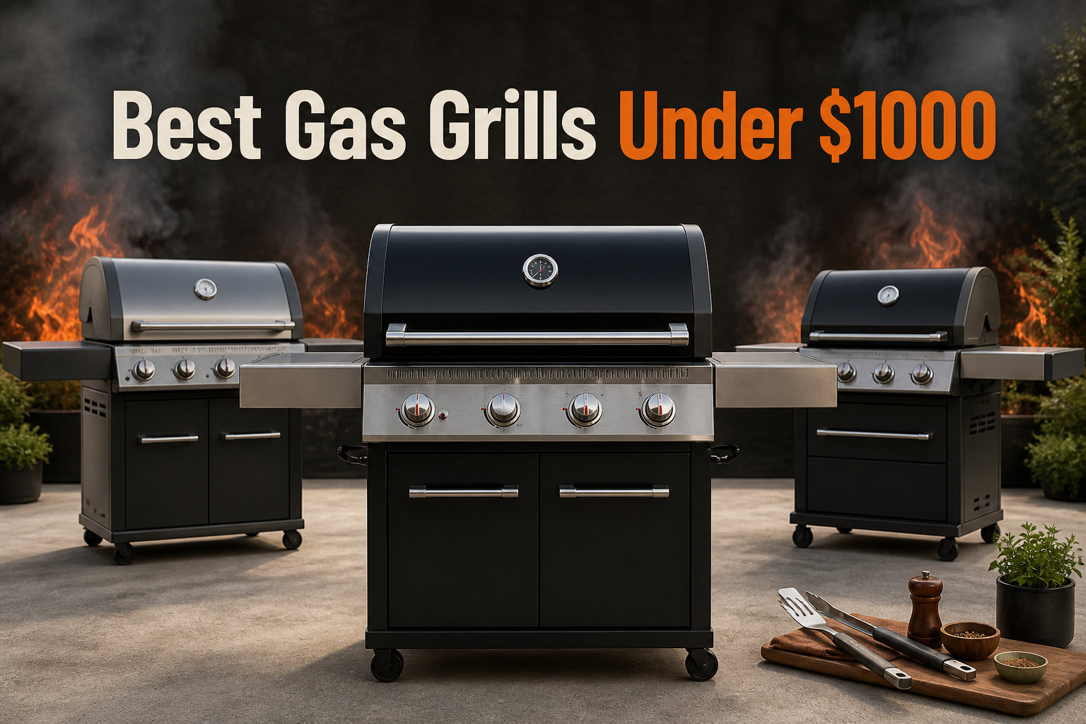 Best Gas Grills Under $1000