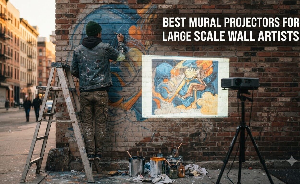 Best Mural Projectors for Large Scale Wall Artists