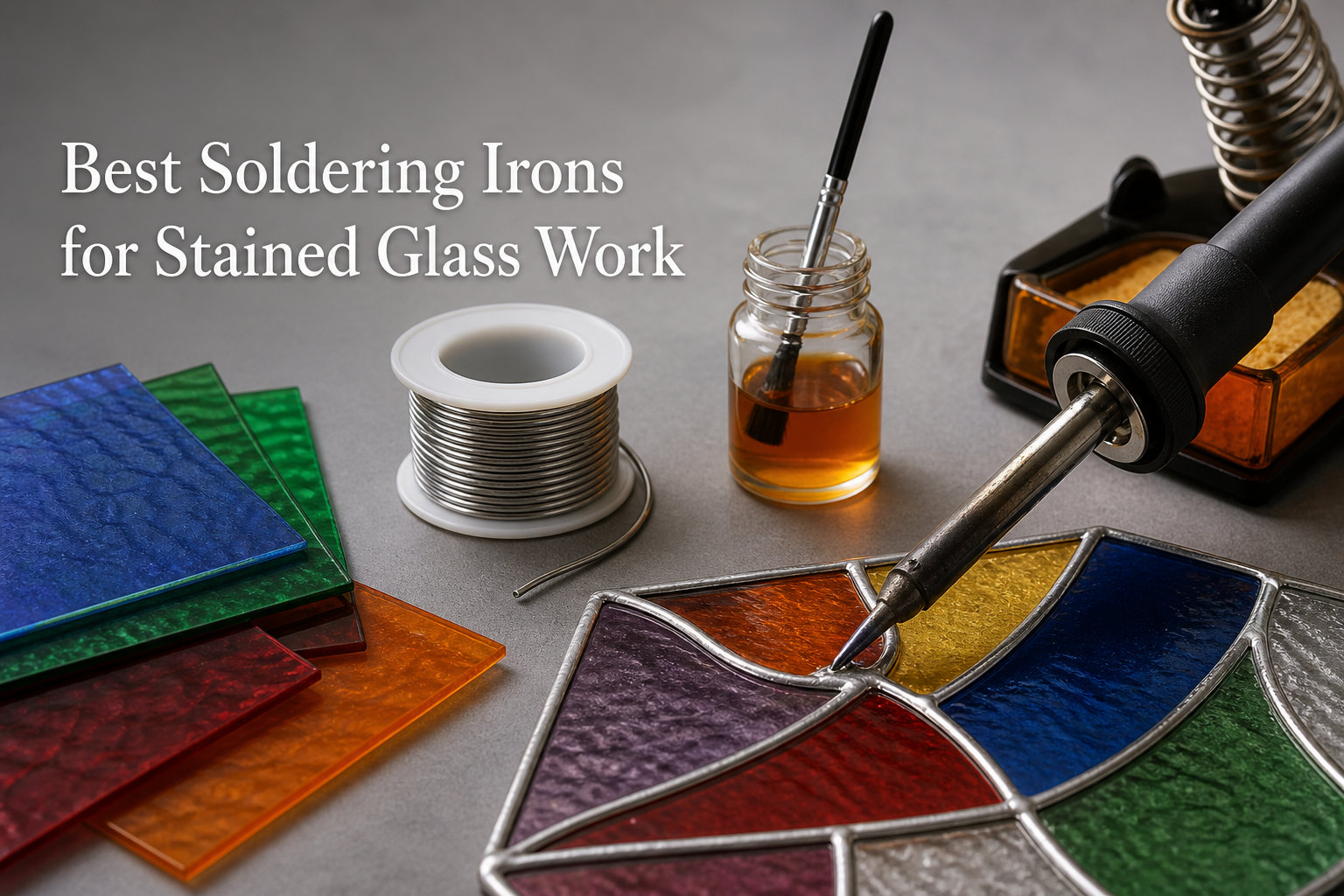 Best Soldering Irons for Stained Glass Work