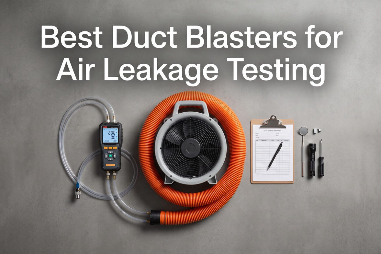 Best Duct Blasters for Air Leakage Testing
