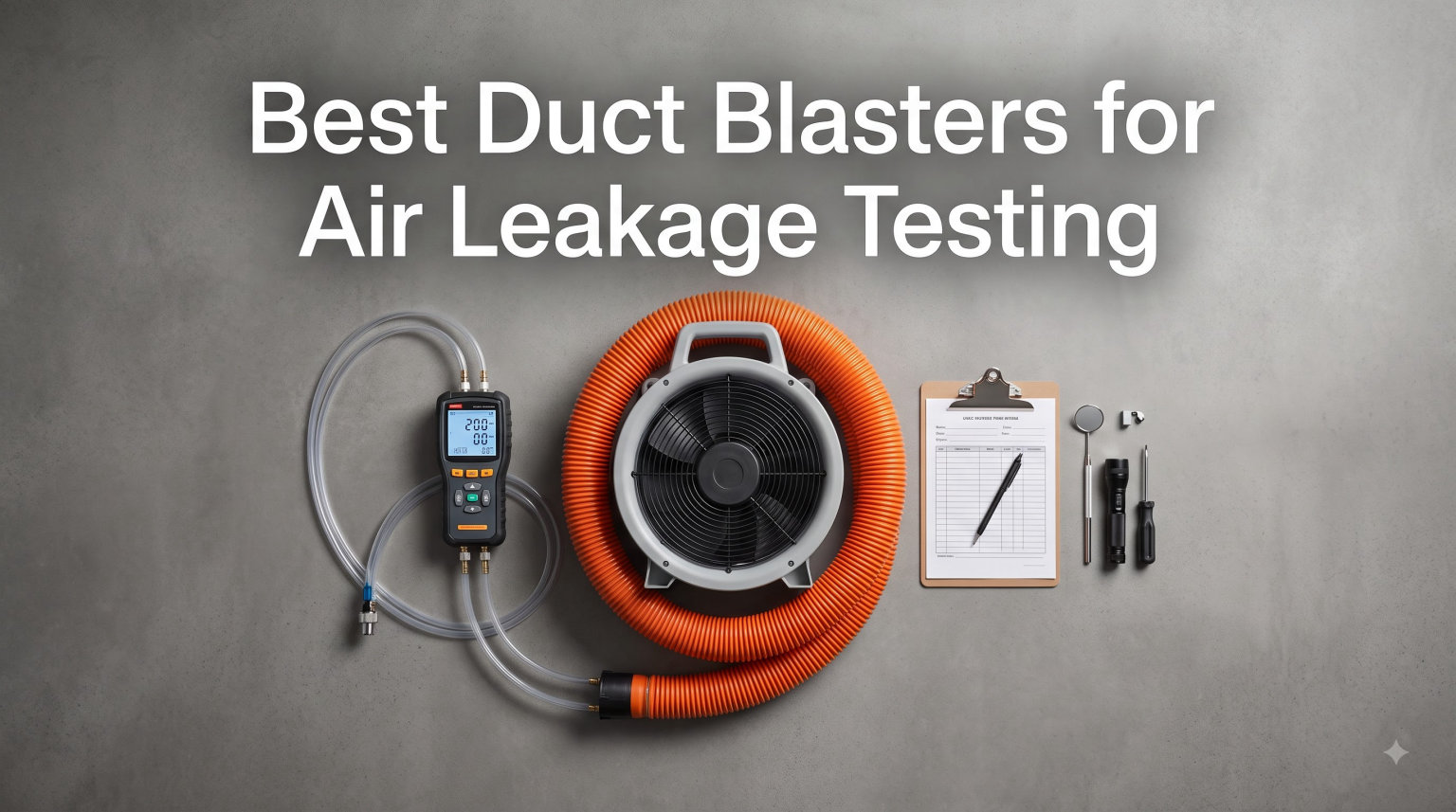 Best Duct Blasters for Air Leakage Testing