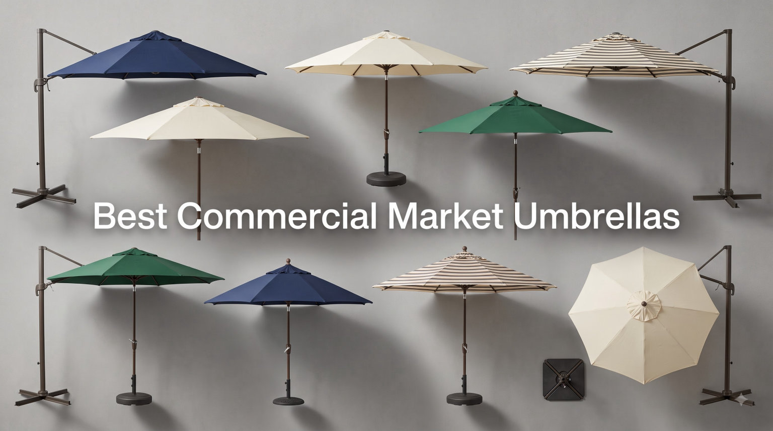 Best Commercial Market Umbrellas