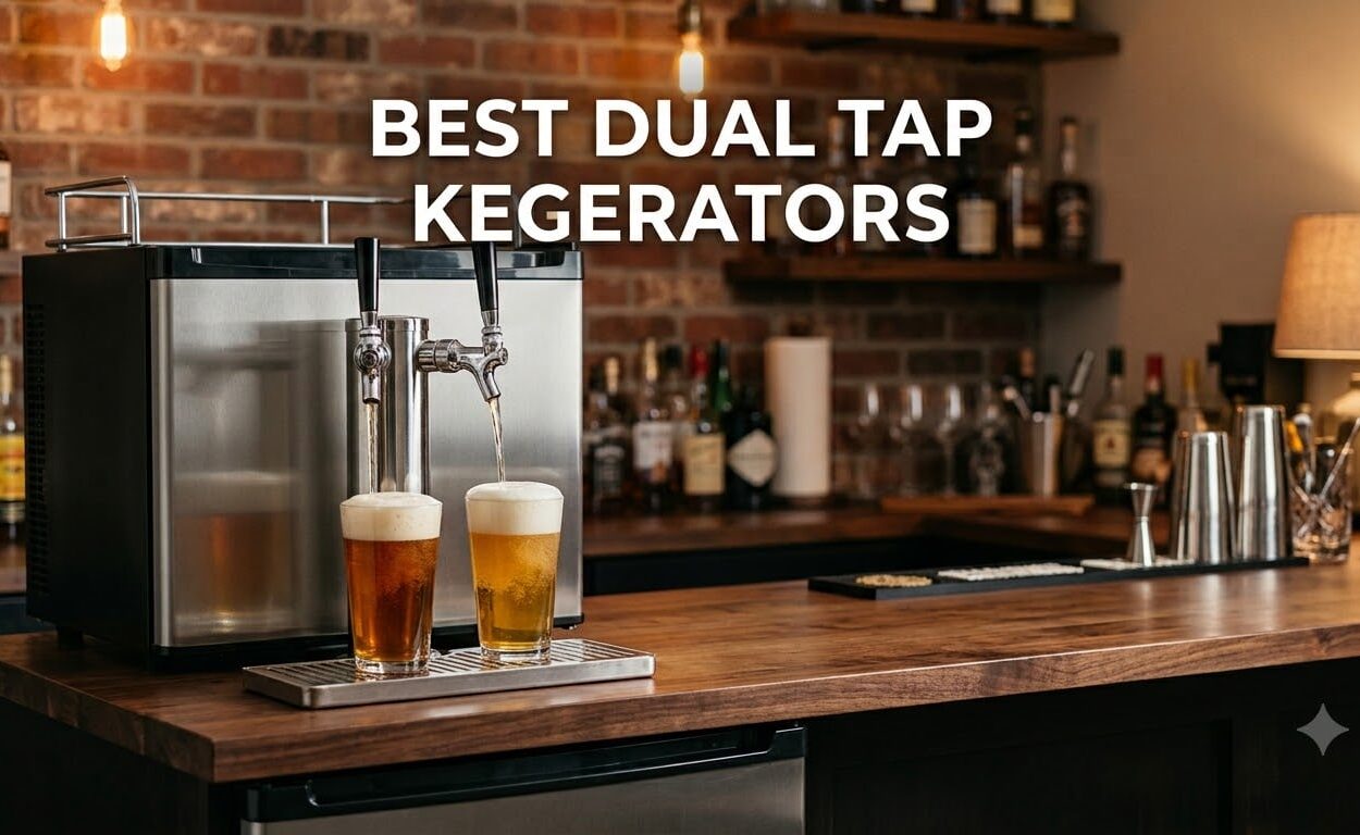 Best Dual Tap Kegerators