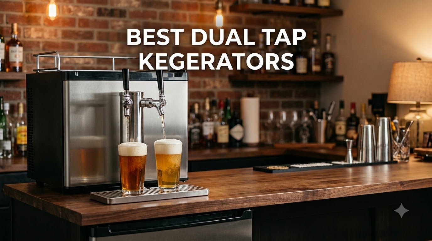 Best Dual Tap Kegerators