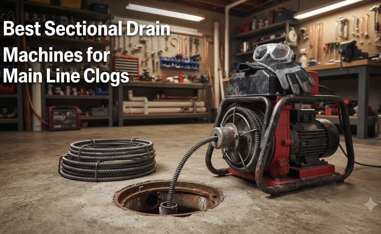 Best Sectional Drain Machines for Main Line Clogs