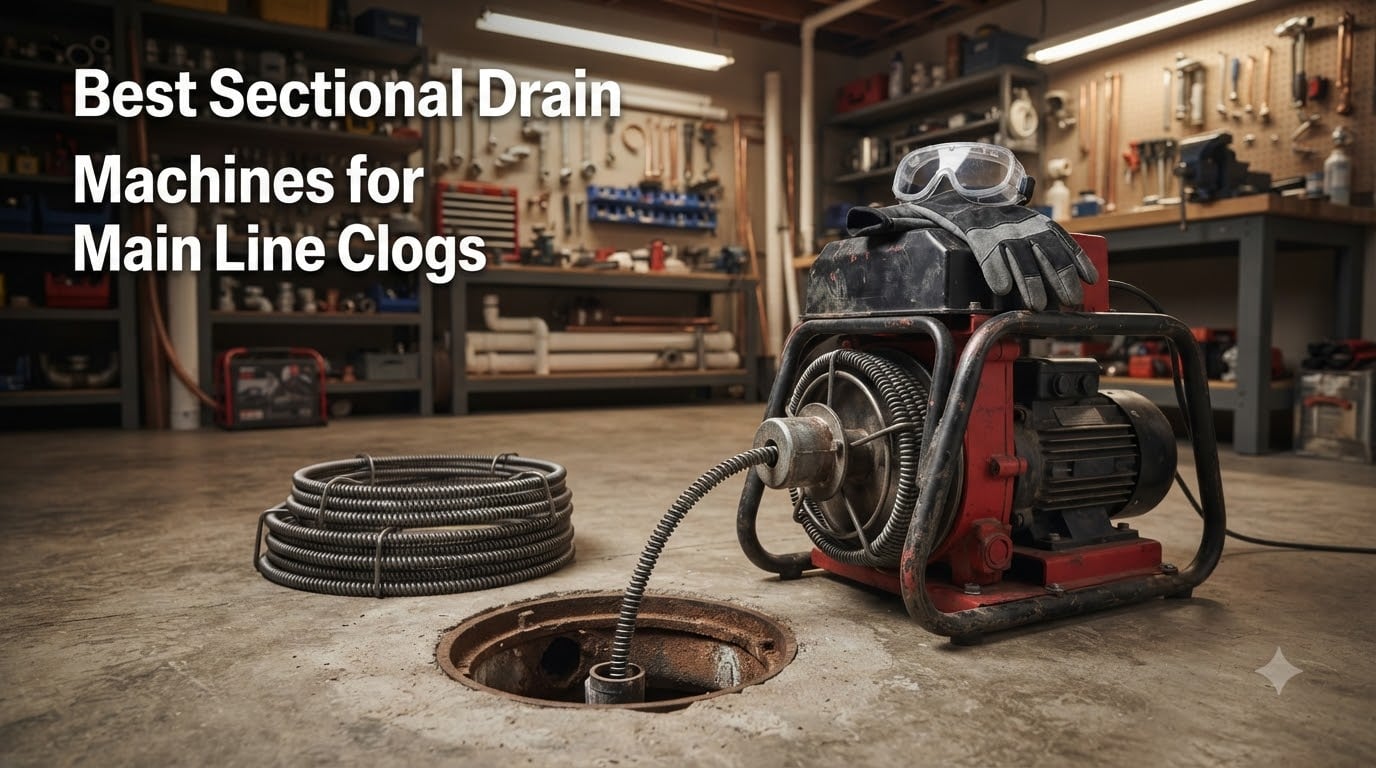 Best Sectional Drain Machines for Main Line Clogs