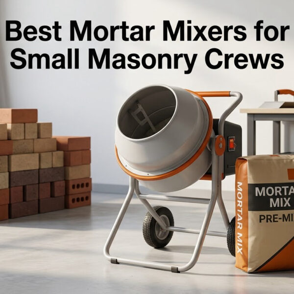 Best Mortar Mixers for Small Masonry Crews