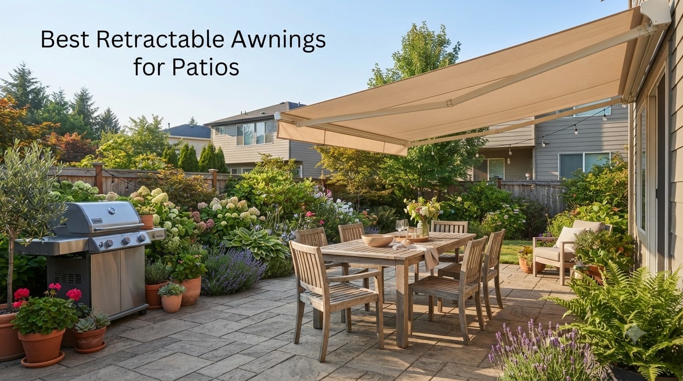 Best Retractable Awnings for Patios
