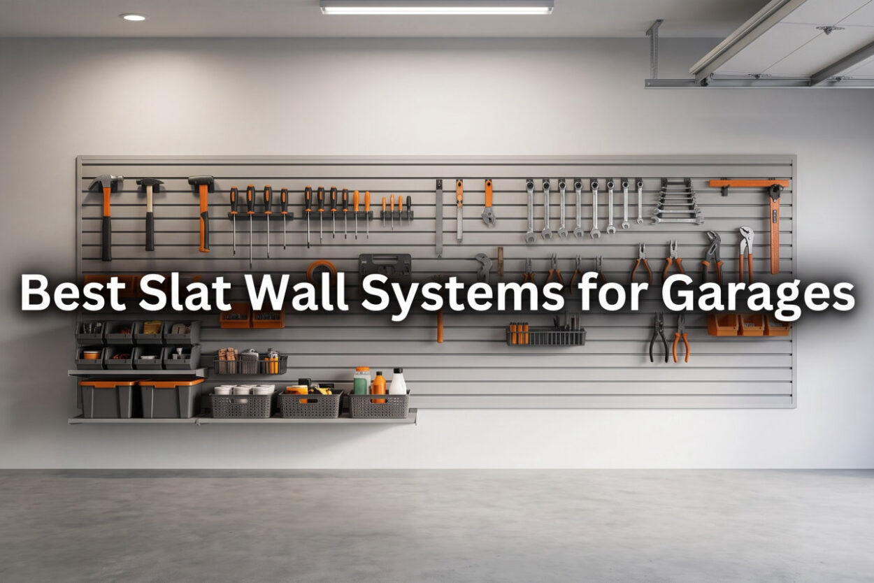Best Slat Wall Systems for Garages