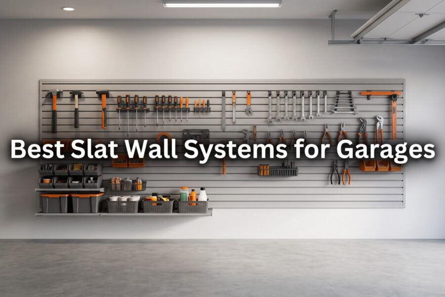 Best Slat Wall Systems for Garages