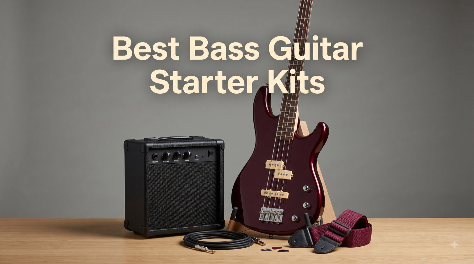 Best Bass Guitar Starter Kits