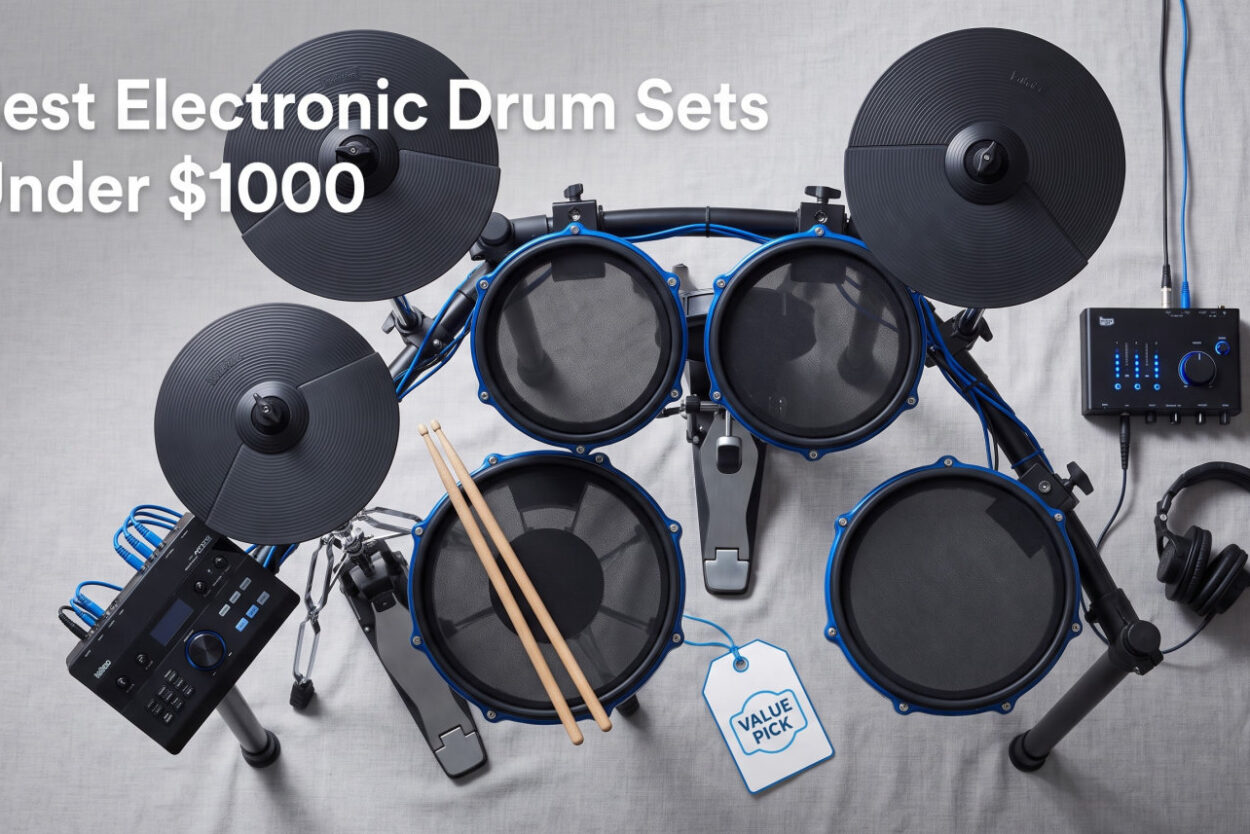 Best Electronic Drum Sets Under $1000