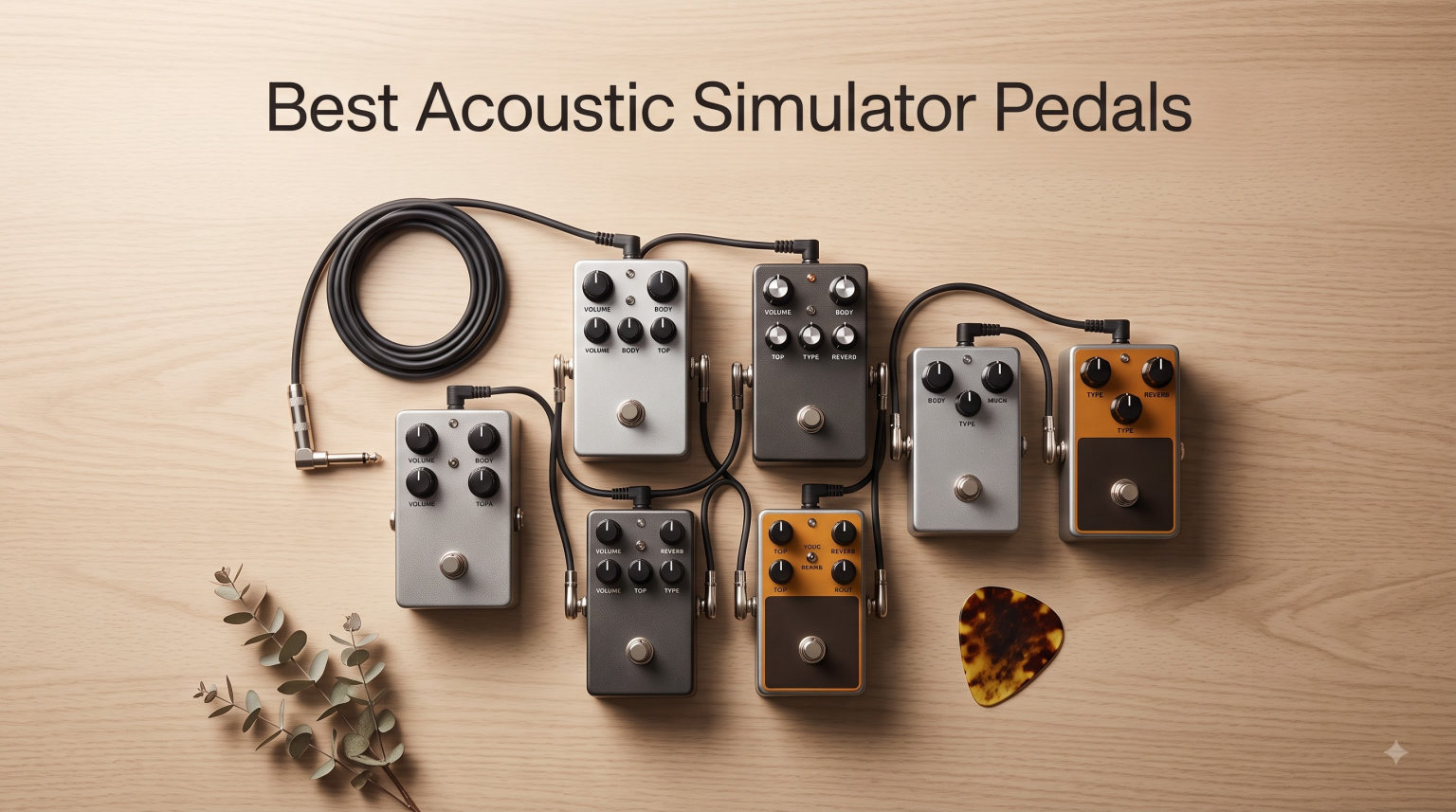 Best Acoustic Simulator Pedals