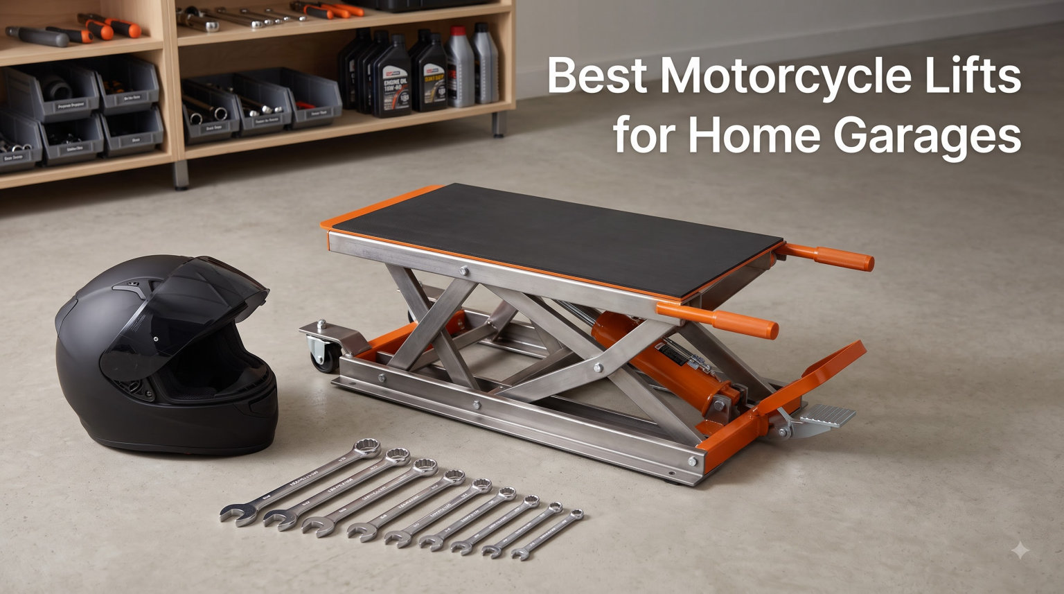 Best Motorcycle Lifts for Home Garages
