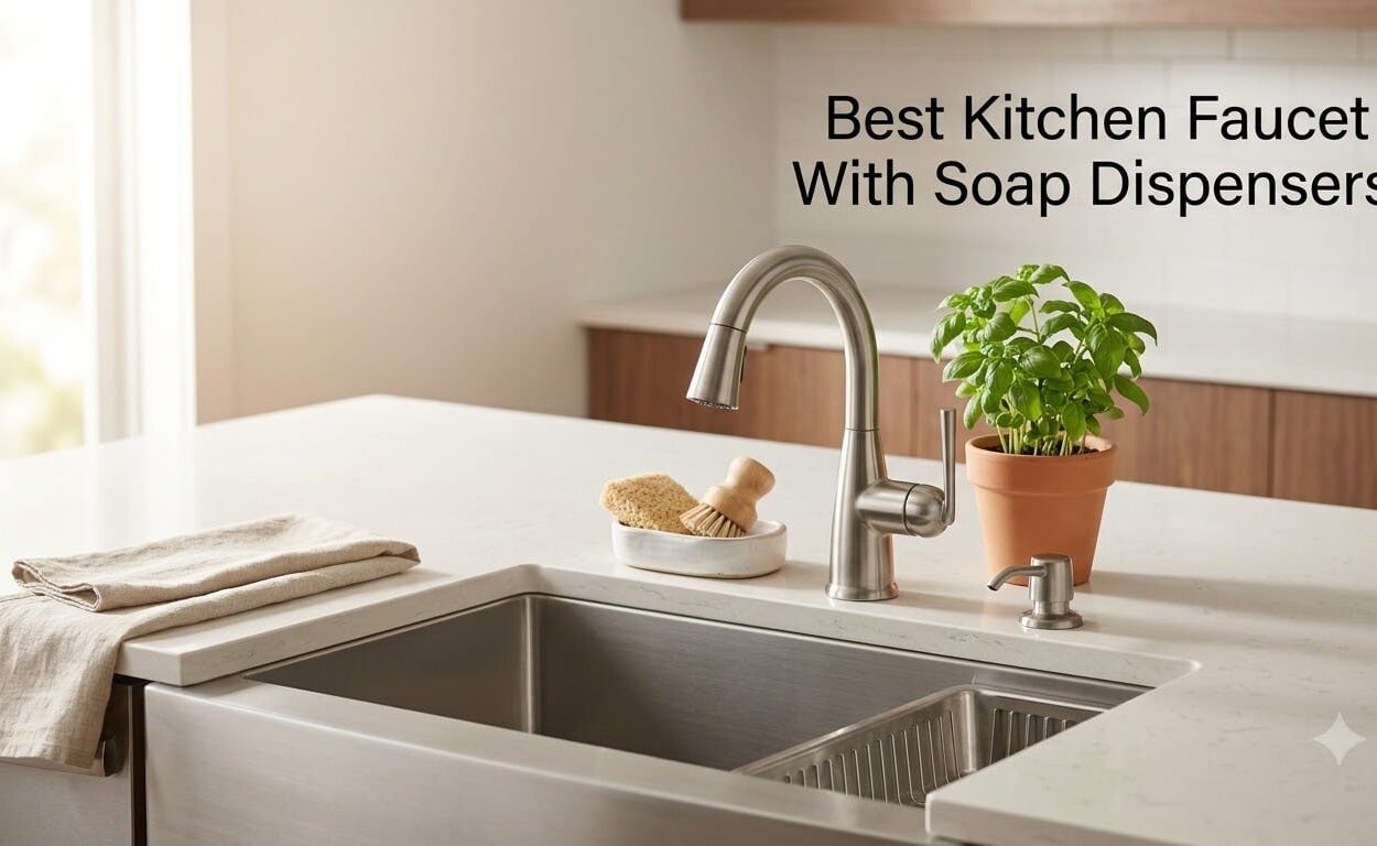 Best Kitchen Faucet With Soap Dispensers