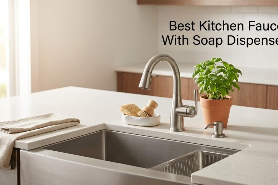 Best Kitchen Faucet With Soap Dispensers
