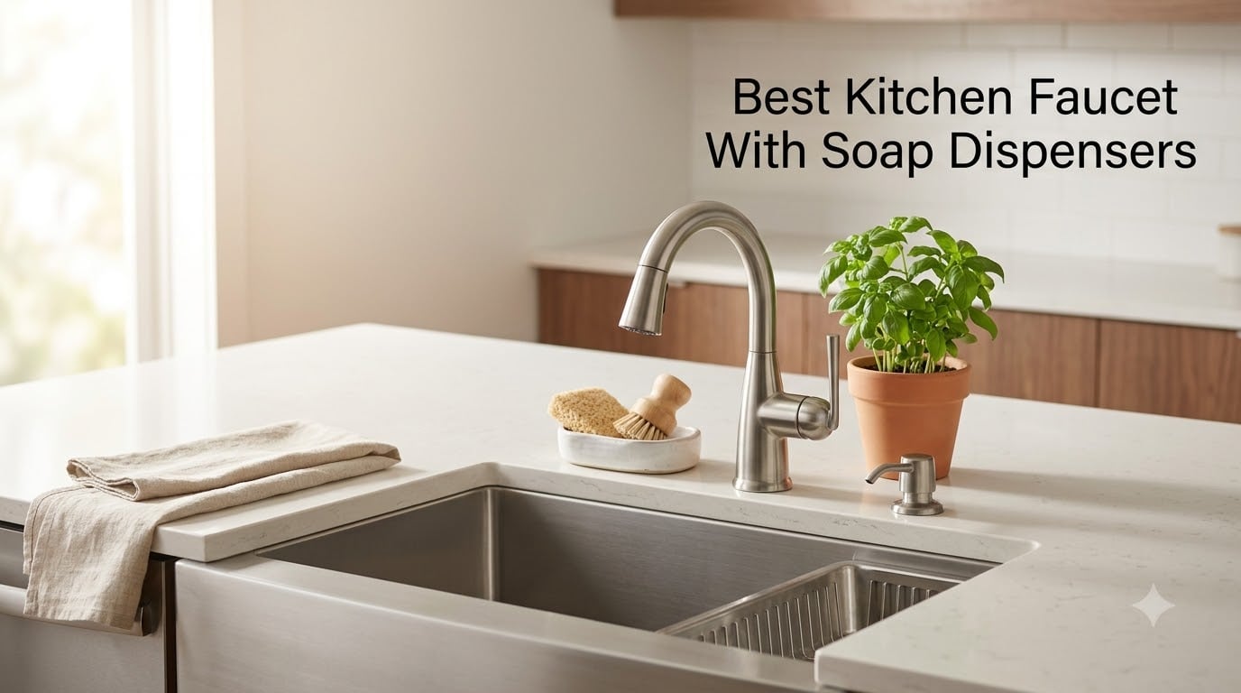 Best Kitchen Faucet With Soap Dispensers