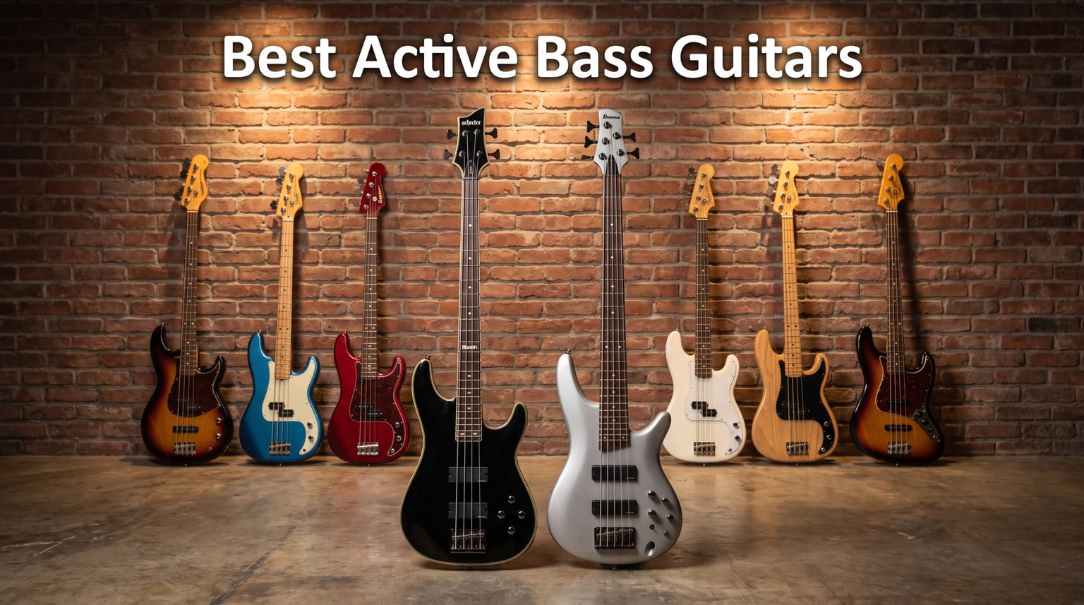 Best Active Bass Guitars