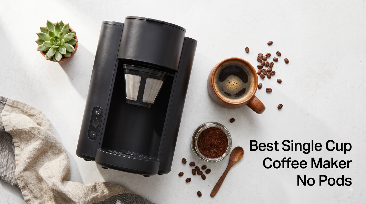 Best Single Cup Coffee Maker No Pods