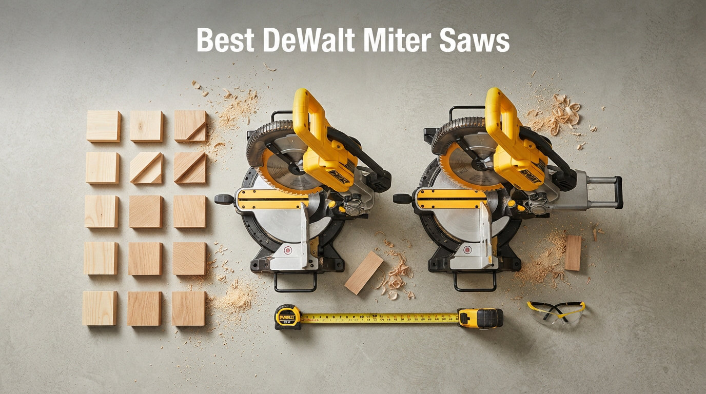 Best DeWalt Miter Saws