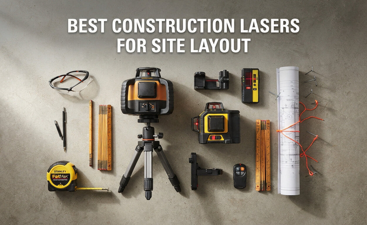 Best Construction Lasers for Site Layout