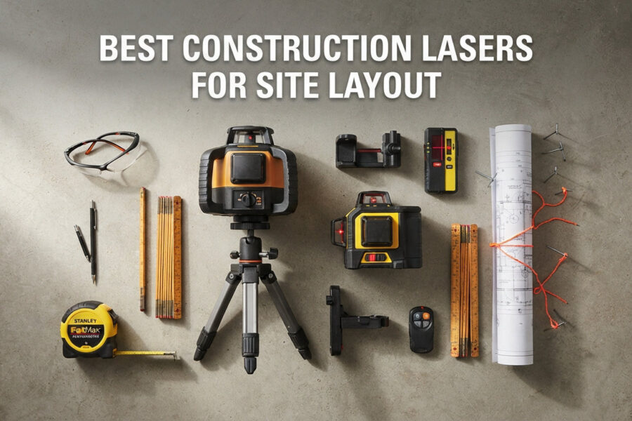 Best Construction Lasers for Site Layout