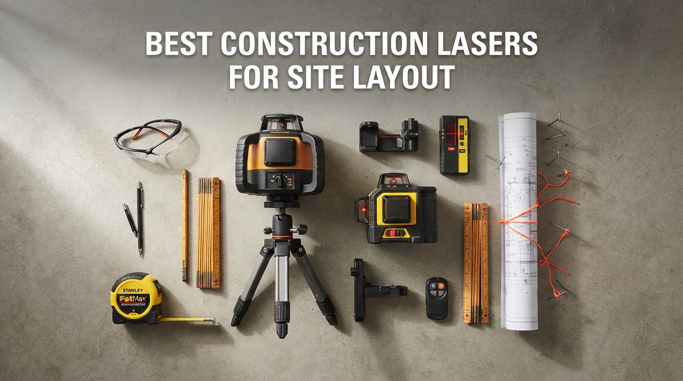 Best Construction Lasers for Site Layout