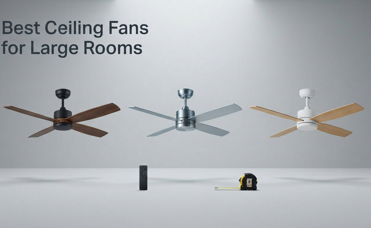 Best Ceiling Fans for Large Rooms