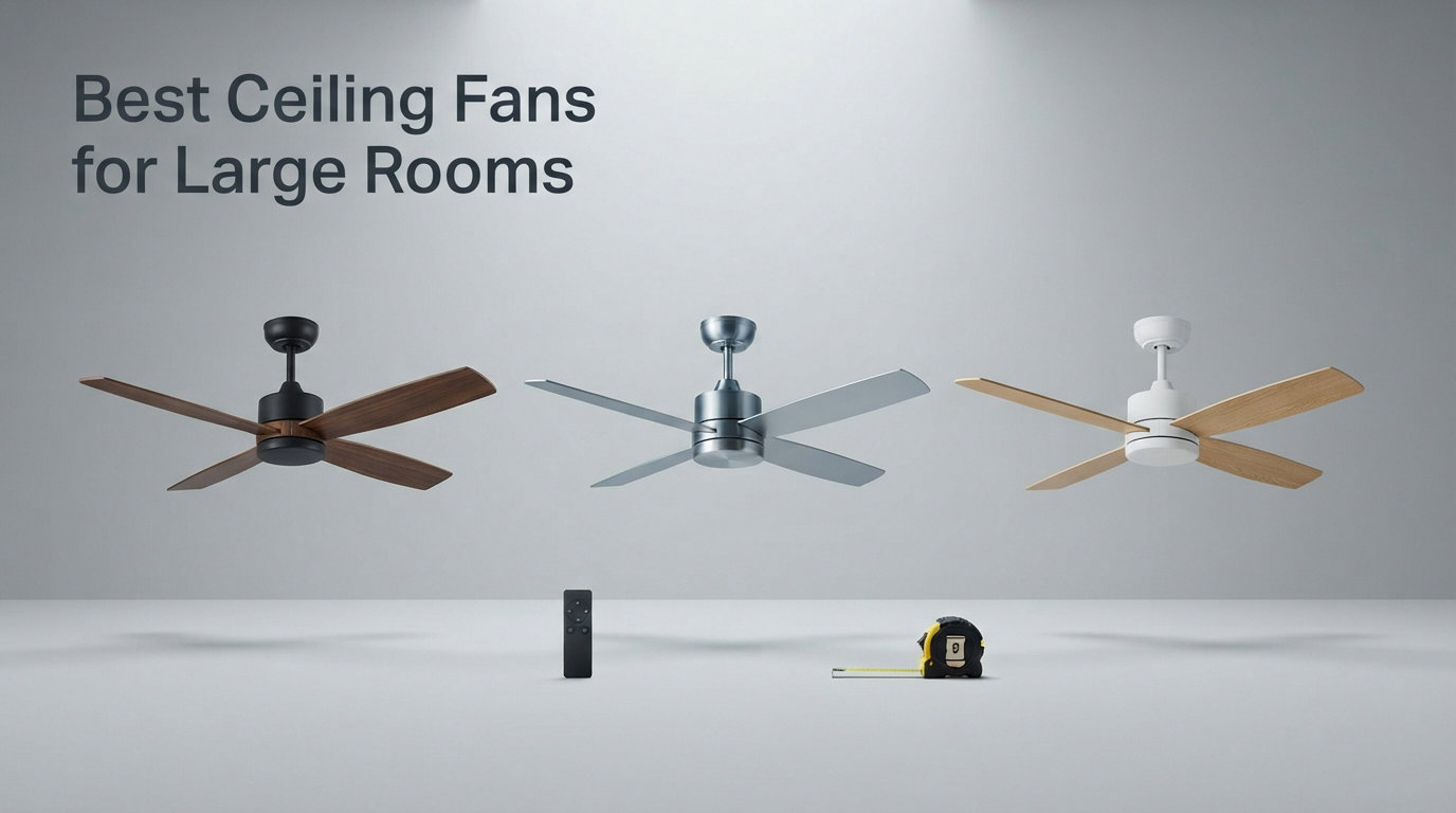 Best Ceiling Fans for Large Rooms
