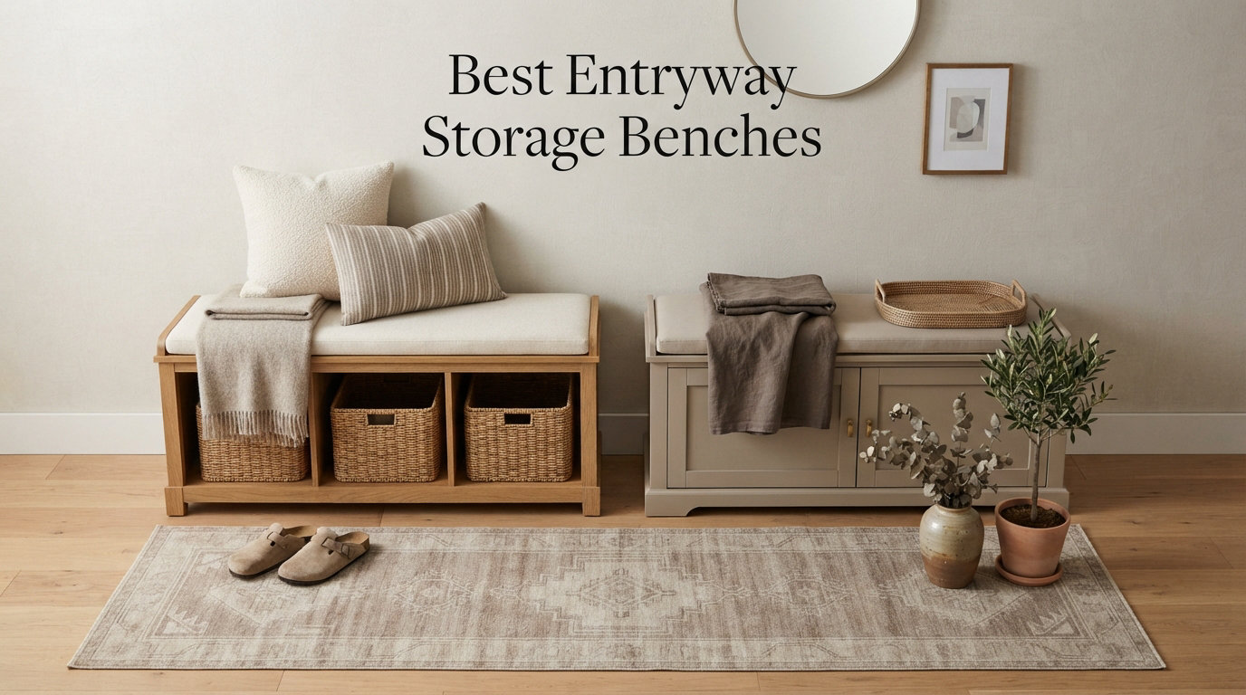Best Entryway Storage Benches