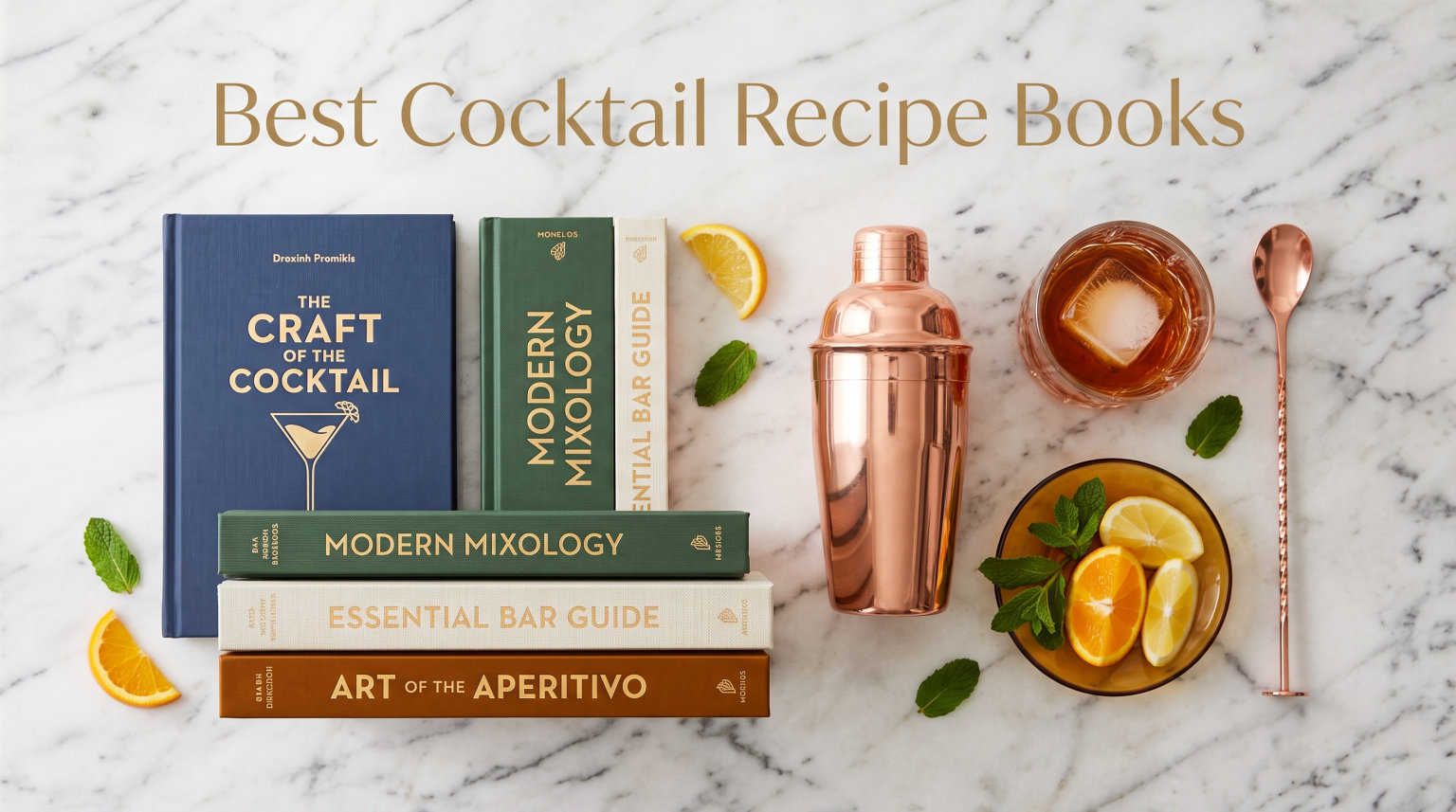 Best Cocktail Recipe Books