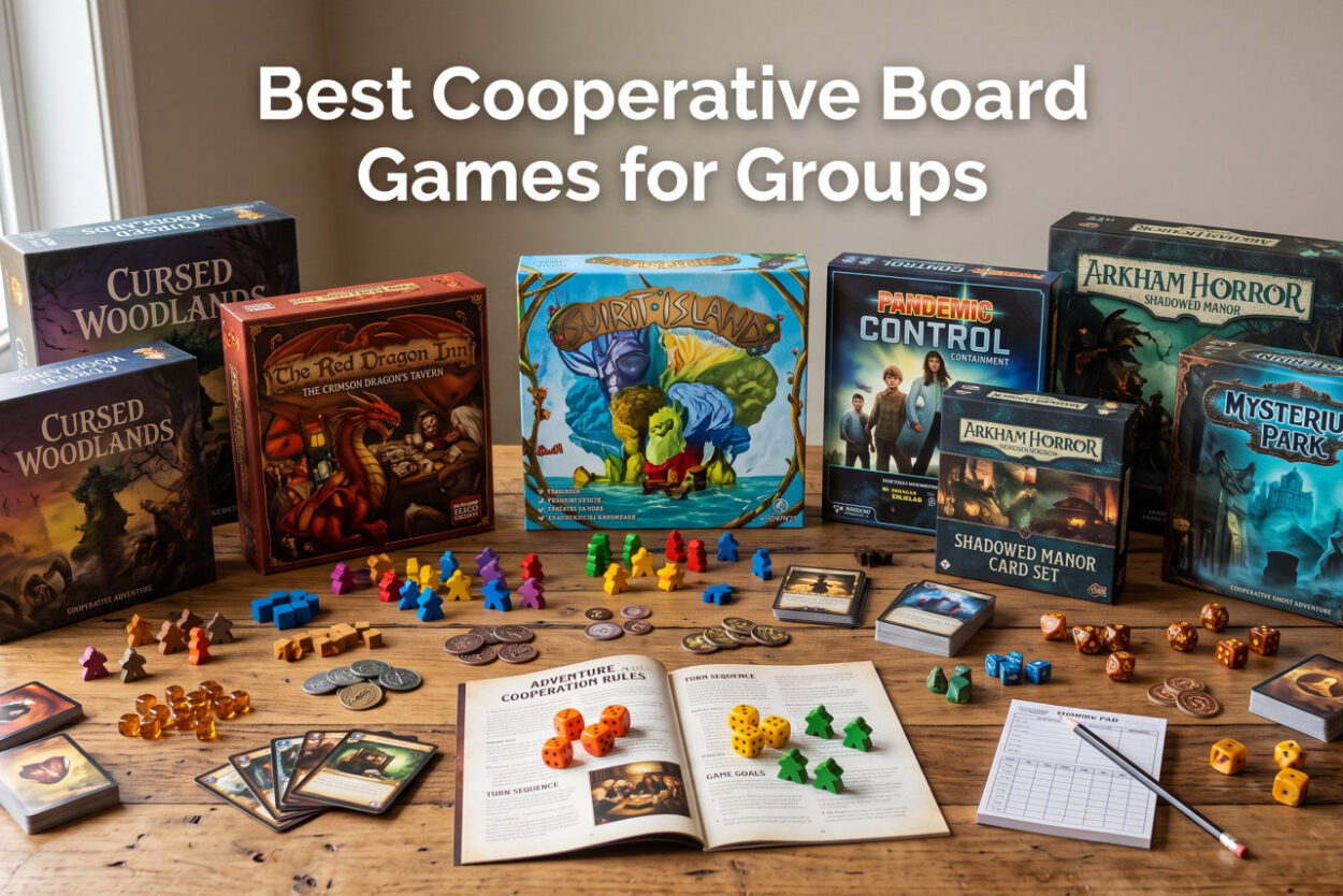 Best Cooperative Board Games for Groups