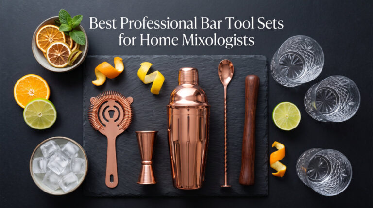 Best Professional Bar Tool Sets for Home Mixologists