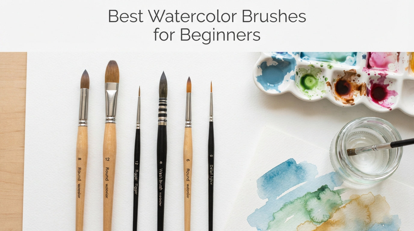 Best Watercolor Brushes for Beginners