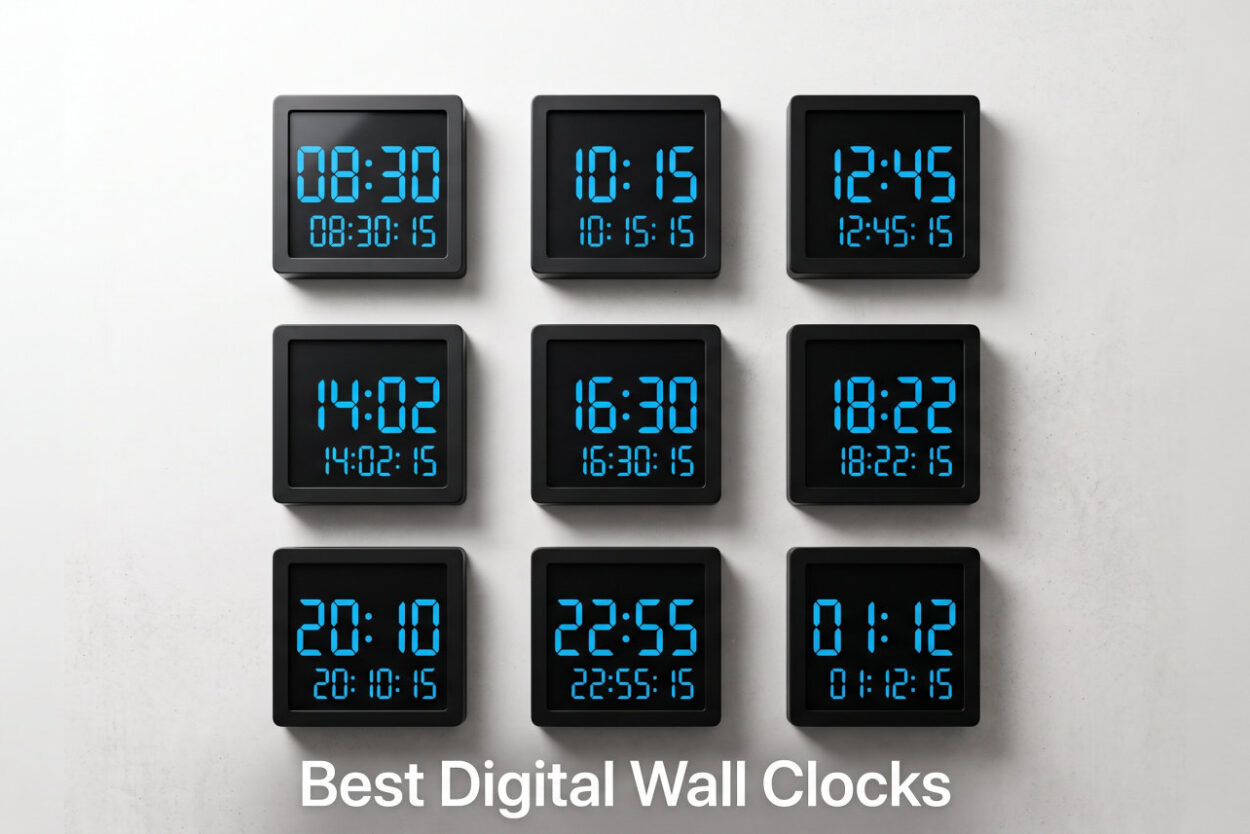Best Digital Wall Clocks