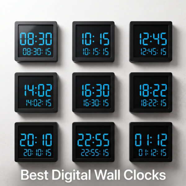 Best Digital Wall Clocks