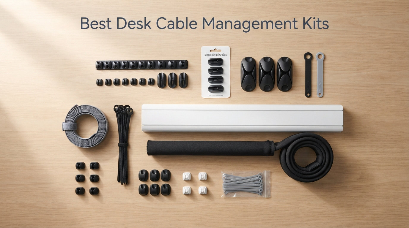 Best Desk Cable Management Kits