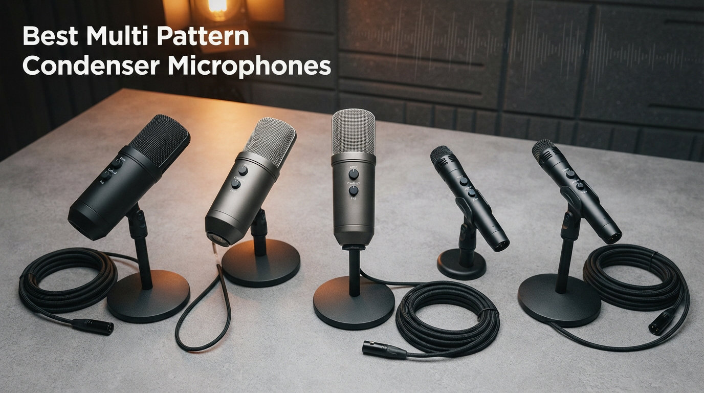 Best Multi Pattern Condenser Microphones