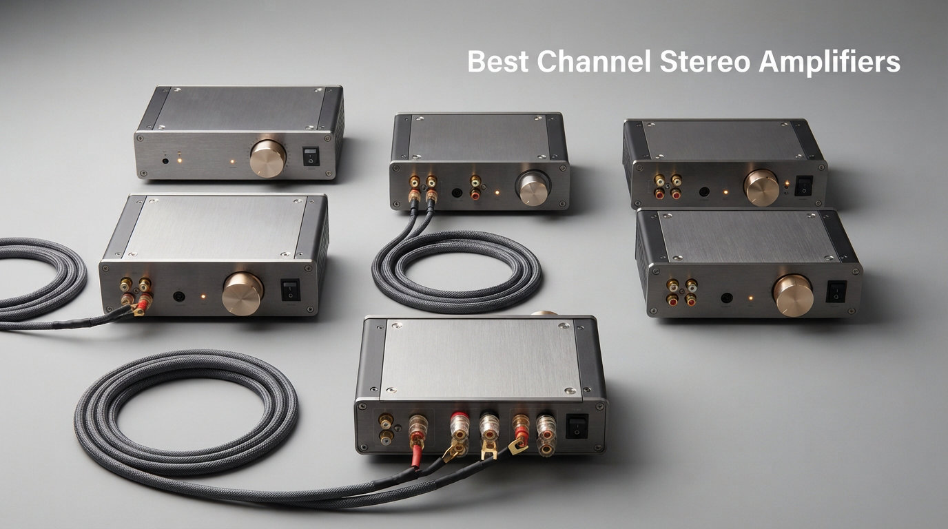 Best 2 Channel Stereo Amplifiers