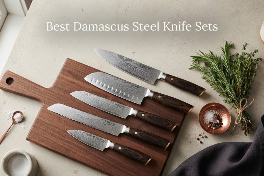 Best Damascus Steel Knife Sets
