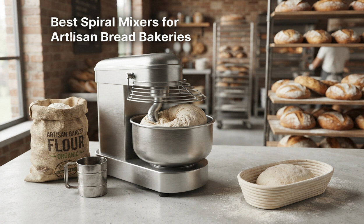 Best Spiral Mixers for Artisan Bread Bakeries