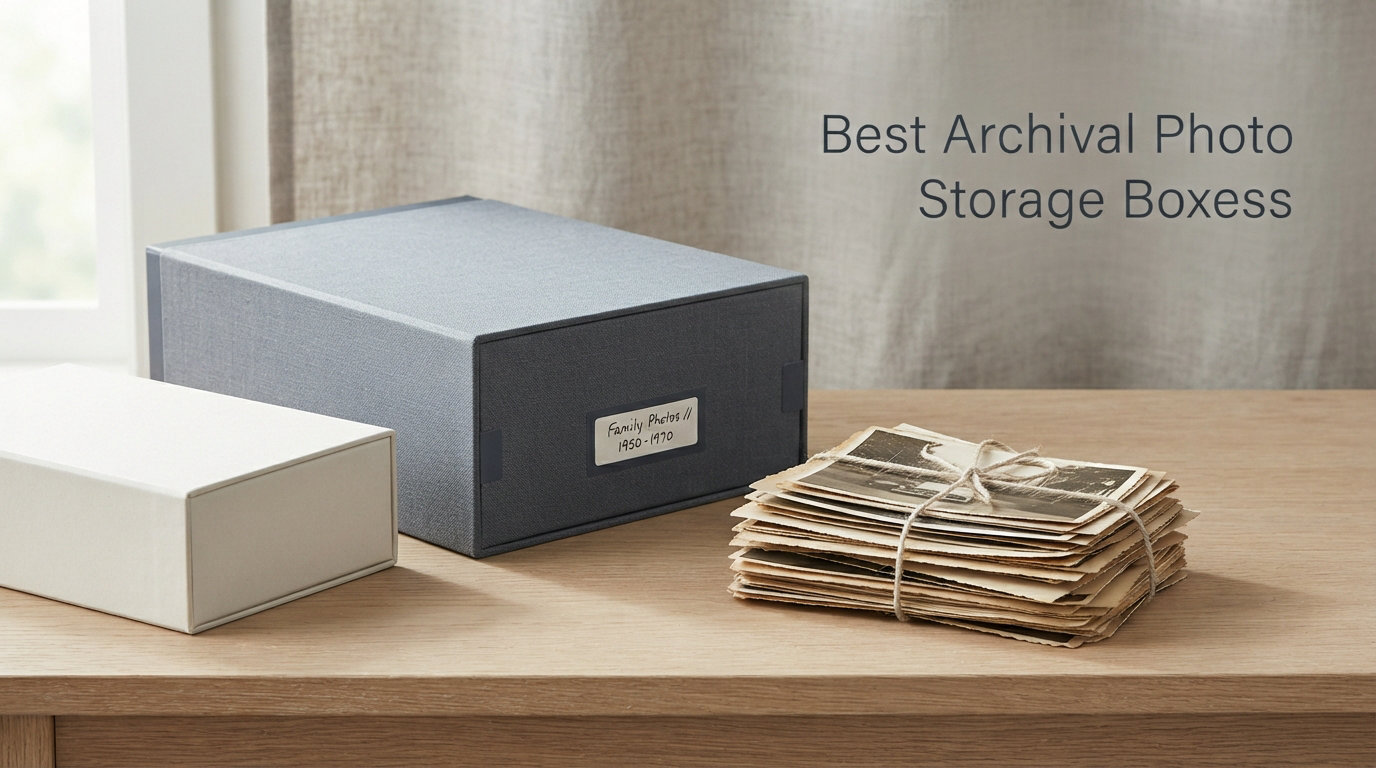 Best Archival Photo Storage Boxes