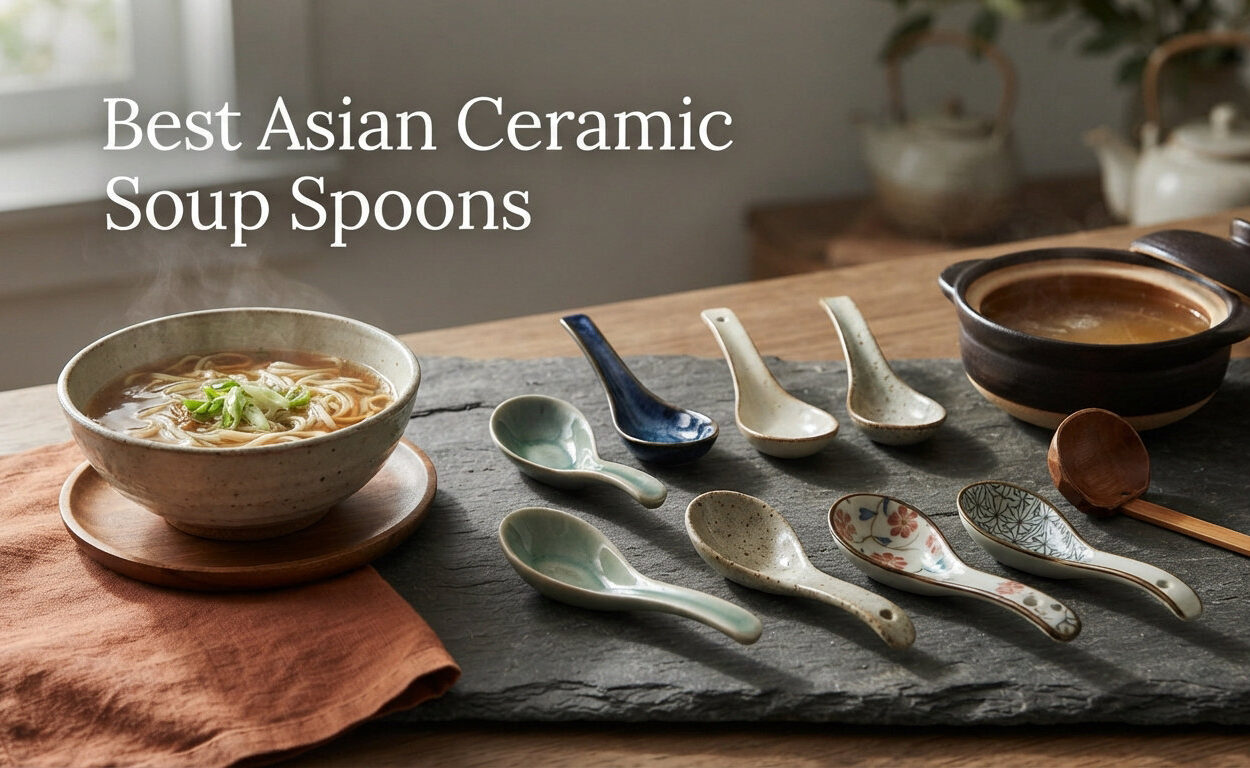 Best Asian Ceramic Soup Spoons