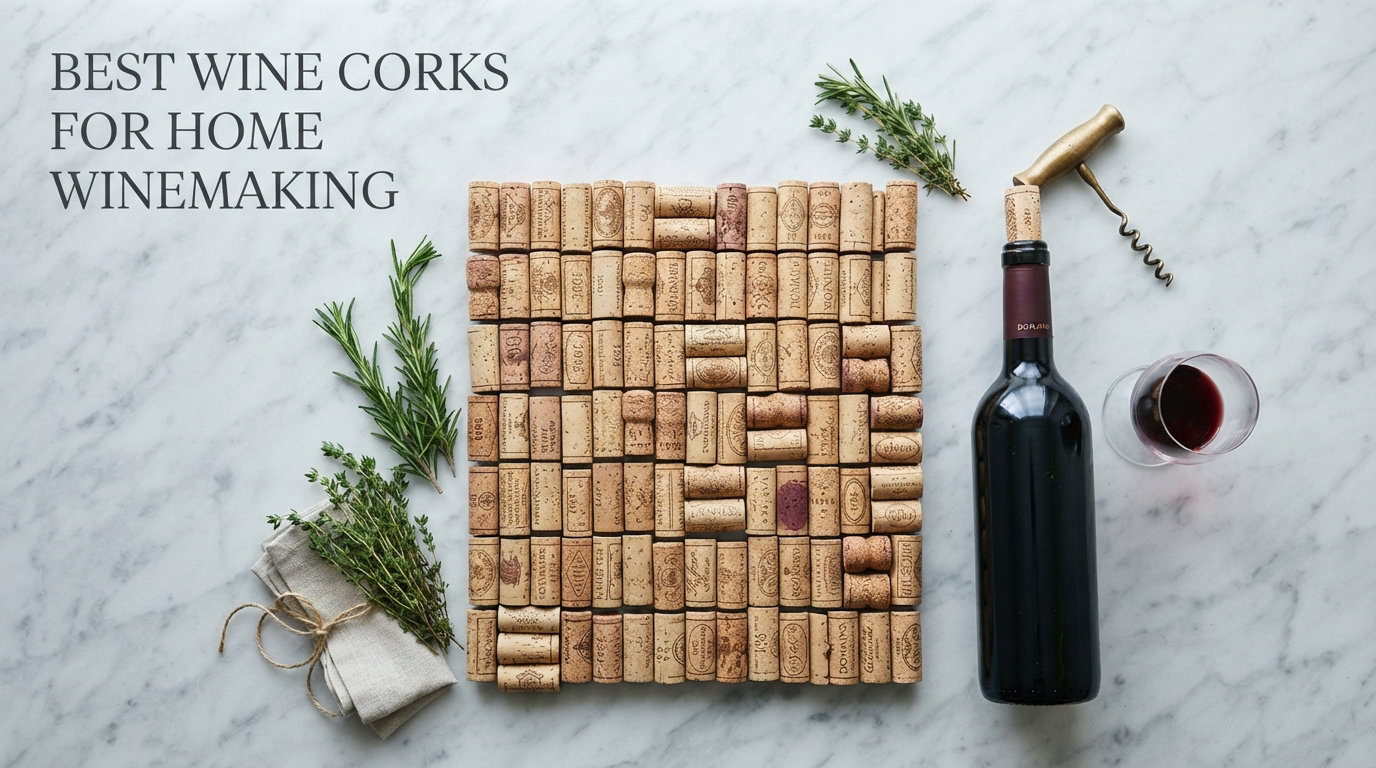 Best Wine Corks for Home Winemaking