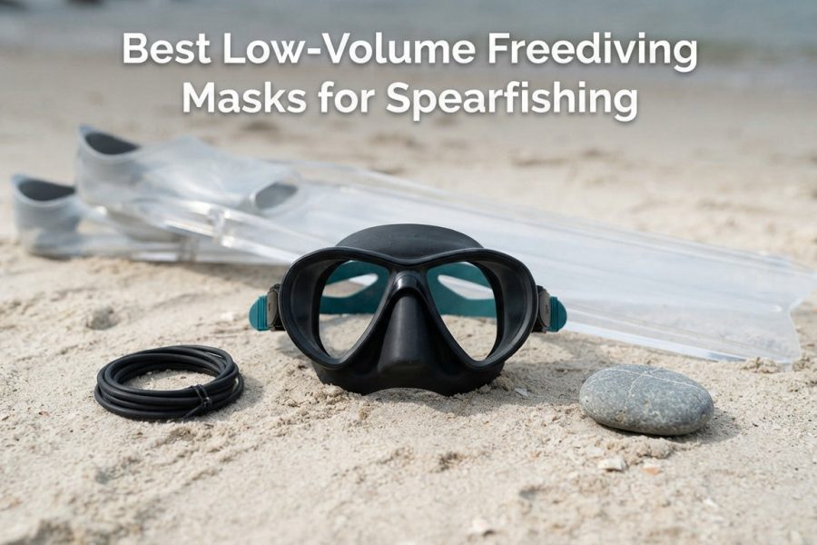 Best Low-Volume Freediving Masks for Spearfishing